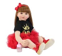 Poupée Toddler renaissante, silicone souple, réaliste, 356ADFHDSFH