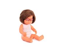 Poupée trisomie 21 fille - jouet créatif et éducatif, éveil sensoriel