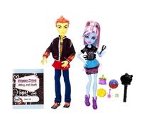 Poupee V94AJ Mattel BBC82 Monster High - Salle de classe Partenaires - Abbaye Bominable et Burns Heath