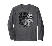 Poupée vaudou Humoristique avec Inscription « I've Been Thinking About You » Manche Longue