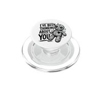 Poupée vaudou Humoristique avec Inscription « I've Been Thinking About You » PopSockets PopGrip pour MagSafe