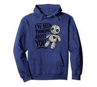 Poupée vaudou Humoristique avec Inscription « I've Been Thinking About You » Sweat à Capuche