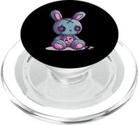 Poupée vaudou Mignonne Mignonne et effrayante en Forme de Lapin PopSockets PopGrip pour MagSafe