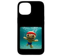 Poupée Vaudou Plongée sous-Marine Océan Plongée Natation Été Coque pour iPhone 15