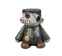 Poupée Vaudou Sorcellerie Shaking Poupées à Tête, Voiture Aromathérapie Décoration, Ornements de tableau de bord Malédiction Poupée, Halloween Poupée Vaudou en Résine, Décoration de table de Maison