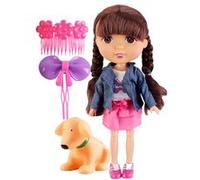 Poupée Vétérinaire 30cm avec Accessoires et Chien Épingle Motif Nourrice Playme Rose Rose G