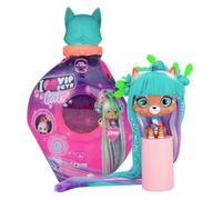 Poupée VIP Pets - VIP Pets - Modèle 714533 - Cheveux lumineux - 15 accessoires - Fluo et néon