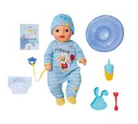 Baby Born Little Boy Doll Bleu