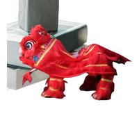 Poupées à Fil pour, Danse du Lion Marionnette Chinoise Traditionnelle avec Fil et, Jouet Artisanal Fait à la Main pour Les fêtes de Divertissement à la Maison, Les représentations