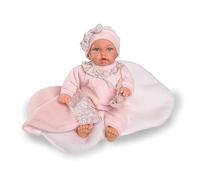 Poupées Antonio Juan Bebe Petit avec Sac de Couchage 27 cm