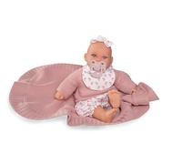 Antonio Juan Kika Cried With A Shawl Baby Doll 27 Cm Rose