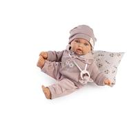 Poupées Antonio Juan | Petit Blandito avec Sweat-Shirt | Corps en Tissu 27 cm | Réf. 12444- Collection 2026