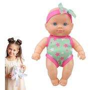 Poupées bébé renaître | Corps vraie poupée nouveau-né,Poupée bébé nouveau-né élastique Vraie poupée renaissance pour Noël et la fête des enfants