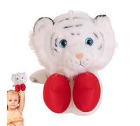 Poupées d'animaux - Gants de boxe doux interactifs avec bras extensibles - Poupées de boxe pour à partir de 3 ans - Fête d'anniversaire - Conte d'histoires - Jeu de rôle éducatif