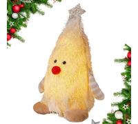 Poupées de Noël Lumineuses - Jolie de Noël illuminée pour intérieur Festif - Figurines décoratives avec lumière Douce pour Maison, fête, Bureau, Centre de Table