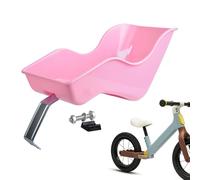 Poupées de siège de vélo - Attache de Transporteur de vélo Rose, Support de Transport de Jouets sécurisés | Style de Montage à Clipser, Thème de Jeux d'extérieur pour, Accessoire léger