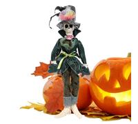 Poupées d'Halloween | Figurine squelette d'horreur d'Halloween fantôme, décoration de bureau, maison, studio, décoration pour garçons, filles, , adultes, récolte d'automne