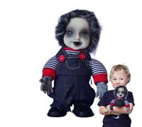 Poupées d'Halloween - marchante au son effrayant avec activation | Jouets pour Halloween pour maison hantée, fête d'Halloween, jardin, intérieur et extérieur
