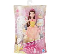 Poupées Disney Princesses La Belle et La Bête - Belle Robe Enchantée et Paillettes