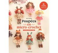Poupées en micro-crochet - Hill Yumak - De Saxe Eds - broché - Guide