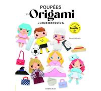 Poupées en origami & leur dressing