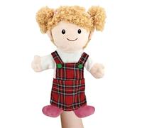 Poupées en peluche à main, accessoires de théâtre de poupée, jouet de poupée sans odeur, poupées familiales, douces pour la peau, jouet familial sûr pour enfants