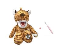 Poupées En Peluche Dentaires Mignonnes Avec Modèle De Dent Pour Bébés Et Enfants,Jouets En Peluche Doux,Apprentissage Du Brocumbria Du Dos,Cadeaux De Clinique Dentaire - Type Tiger