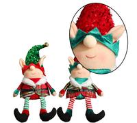 Poupées en peluche elfes de Noël, garçons et filles elfes - Décorations et cadeaux amusants pour enfants