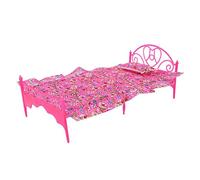 Poupées et Accessoires Lit Jouet Miniature en Plastique Pour Poupées Mannequins Pour Filles et Garsons