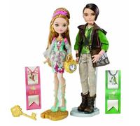 Poupées EVER AFTER HIGH - MATTEL - Coffret Duo Ashlynn & Hunter - Fille - Beige