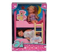 Poupées evi love avec lits superposés multicolore TU