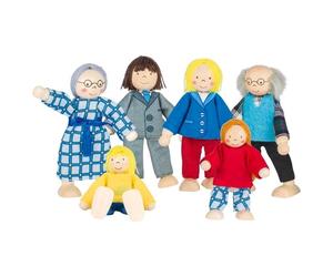 Poupées flexibles famille