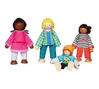 Poupées flexibles famille métissée