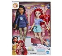 Hasbro Disney Princesses - Poupees tendances Comfy Squad Ariel et Pocahontas - 30 cm