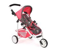 Poupées Jogging-Buggy LOLA - Corail papillon