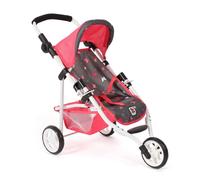 Poupées Jogging-Buggy LOLA - Corail papillon