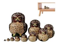 Poupées matriochka pour, Jeu éducatif d'empilage à Motif Animal, Jouet éducatif de Culture Russe, pour et Filles, Ainsi Que Parents et Fans de décoration pour Le Salon, la Chambre à Coucher