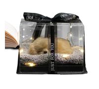 Poupées Peluche, Chien Peluche, avec Fonction couineur, modèle d'apprentissage interactif à Commande vocale pour Chambre à Coucher, Salon et Bureau