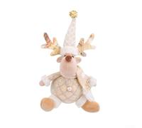 Poupées Père Noël, bonhomme de neige, élan, décorations à suspendre pour sapin de Noël et décoration de fenêtre pour créer une ambiance joyeuse de vacances (modèle cerf)