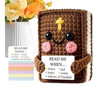 Poupées religieuses au crochet - Forme biblique confirmation de baptême | au crochet de remise des diplômes chrétiennes pour hommes femmes papa cheveux hommes filles fille mère