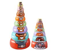 Poupées Russes De Nidification - Figurine De Nidification Peinte, Russe Traditionnelle | Poupées Russes Nidifiant Avec Différents Dessins, Figurine Russe Vintage, La Plus Grande Russe
