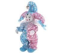 Poupées triangulaires en porcelaine de 20 cm - Figurines italiennes Eros - Figurines Arlequin - Modèle pour décoration d'intérieur - Cadeau - Poupée Eros italienne