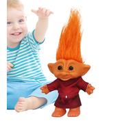 Poupées Troll - Figurines miniatures amusantes - Décoration de bureau rétro - Figurines de collection - Décoration amusante pour adultes - Chambre d'enfant - Salon