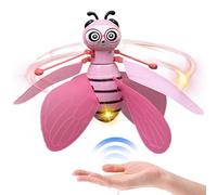Poupées Volantes - Boule Volante à Main, Avion à Induction Nouvelle | Small Bee Induction Machine Volante avec lumière LED, de fée Volante Rechargeable pour Filles garçons intérieurs extérieurs