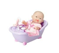 Poupon 13 cm : Poupée dans sa baignoire