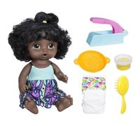 Poupon Baby Alive - Miam Miam les bonnes pâtes - Fonctions électroniques - Cheveux noirs