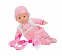 Poupon bambolina camélia - dit 50 mots - avec accessoires rose et blanc TU