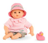 Corolle - Mon Premier Poupon, Bébé Bain Coralie, avec Jouet de Bain Canard, 30cm, dès 18 Mois, 9000100870