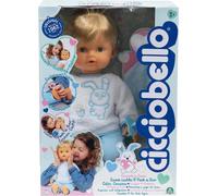 Cicciobello, Câlin Coucou, Poupon 42 cm, Corps Souple, des Câlins, des chatouilles et Joue à Coucou-Caché, 1 tétine et 1 Doudou, Jouet pour Enfants dès 2 Ans, CCB99