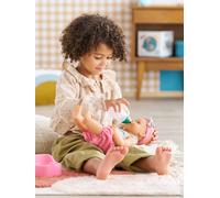 Poupon Emma fait pipi fleurie rose TU